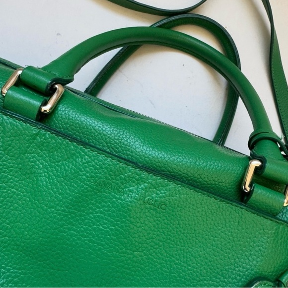 Banana Republic Green Satchel Crossbody - Picture 7 of 14